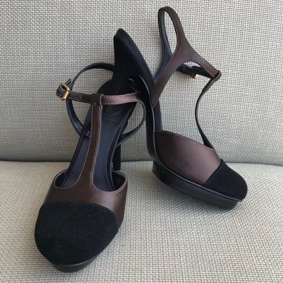 Tory Burch T-strap Platform Heel - Picture 1 of 6